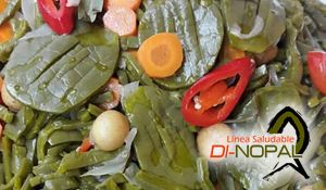 Nopal cambray en escabeche